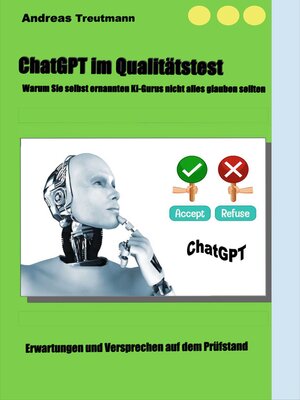 cover image of ChatGPT im Qualitätstest